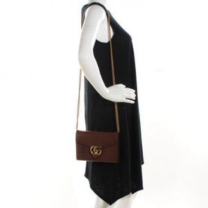 Gucci Leather Marmot  Crossbody
